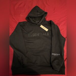Essentials Charcoal Hoodie for Men